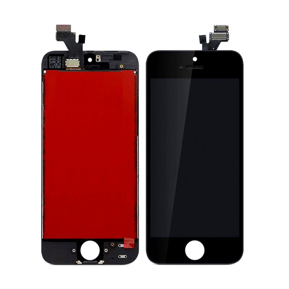 Display for Apple iPhone 5 Black (Screen Folder Combo)