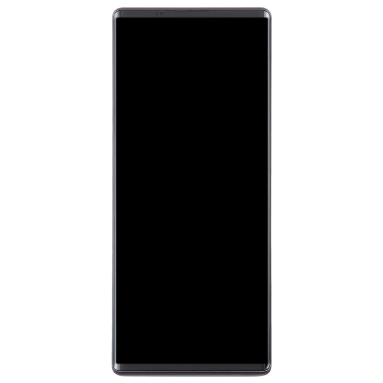 Display for LG Wing 5G (Screen Folder Combo) Black with Frame