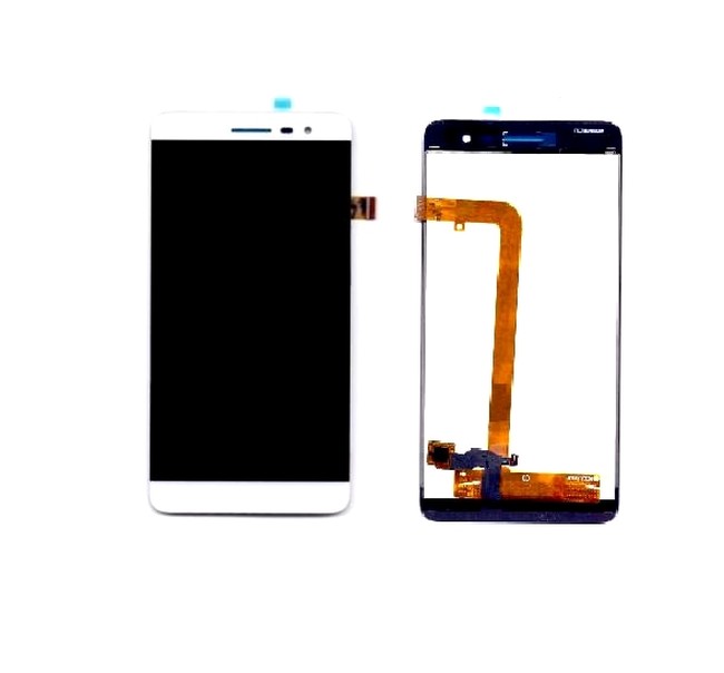 Display for Lava Iris Fuel F1 White (Screen Folder Combo)