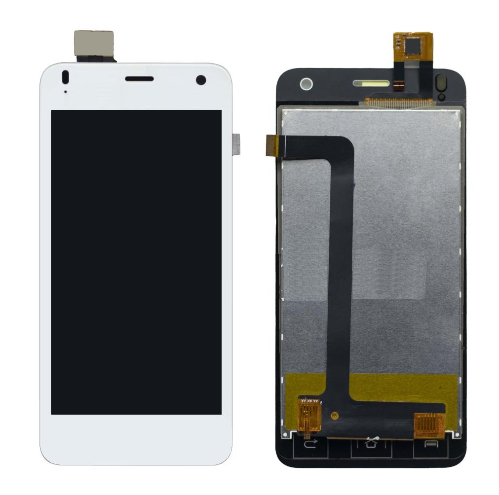 Display for Lava Iris X1 White (Screen Folder Combo)