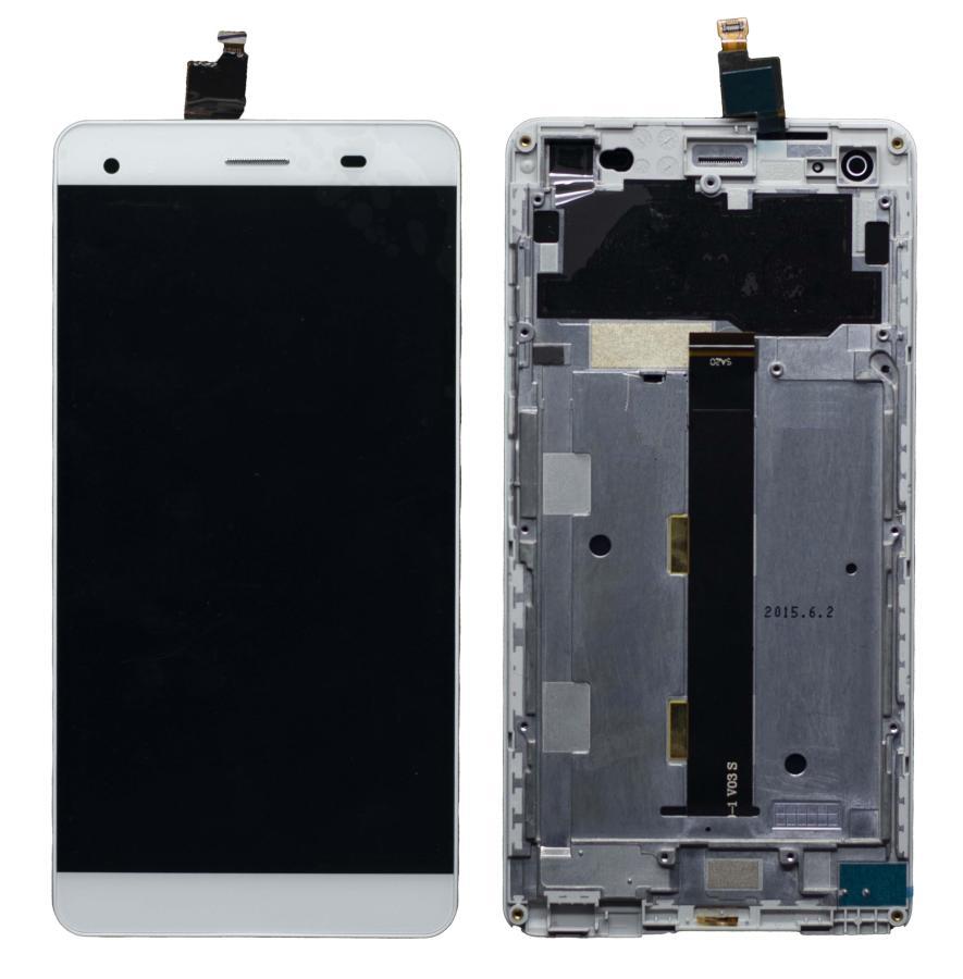 Display for Lava Pixel V1 White (Screen Folder Combo)