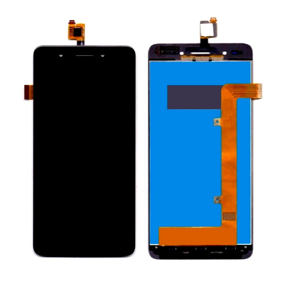 Display for Lava X81 Black (Screen Folder Combo)