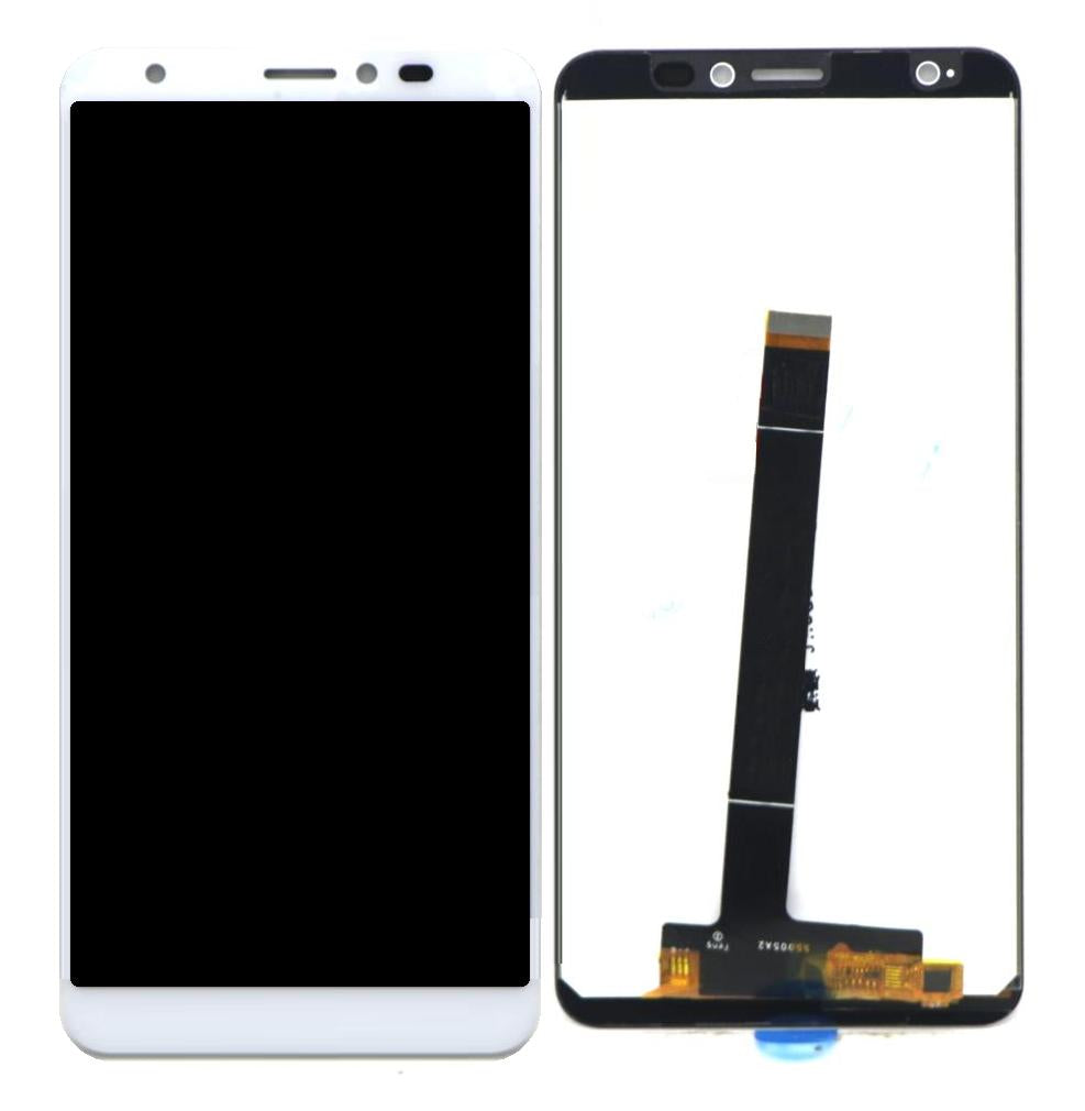 Display for Lava iris 88 White (Screen Folder Combo)