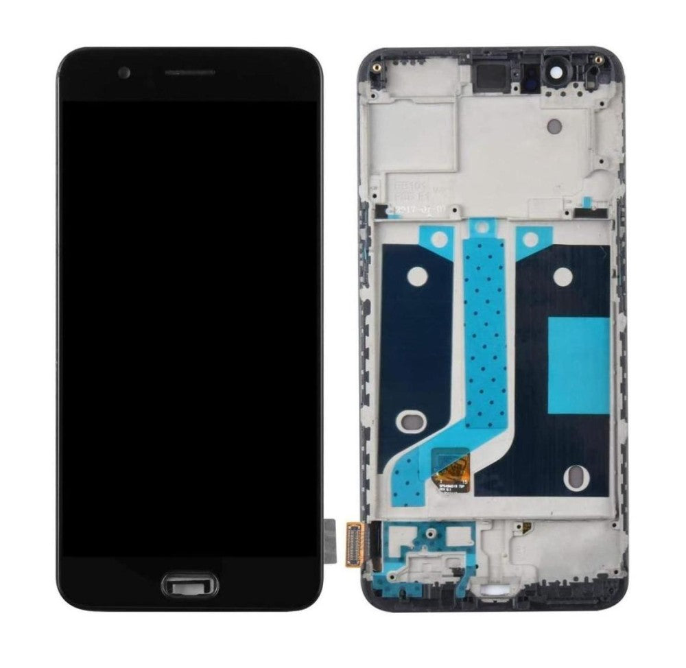 Display for OnePlus 5 Black (Screen Folder Combo)