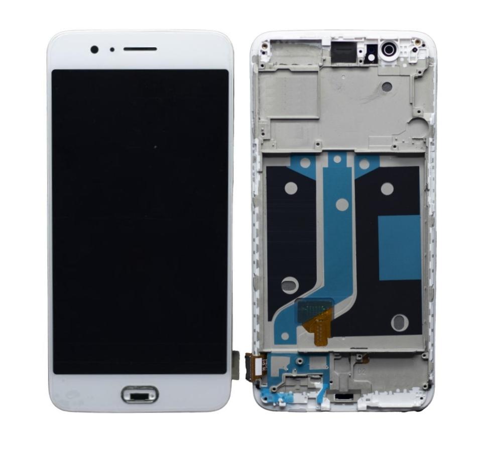 Display for OnePlus 5 White (Screen Folder Combo)