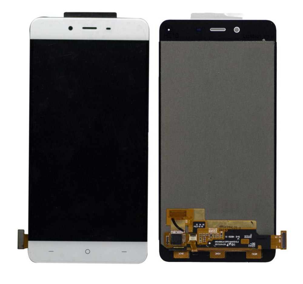 Display for OnePlus X White (Screen Folder Combo)