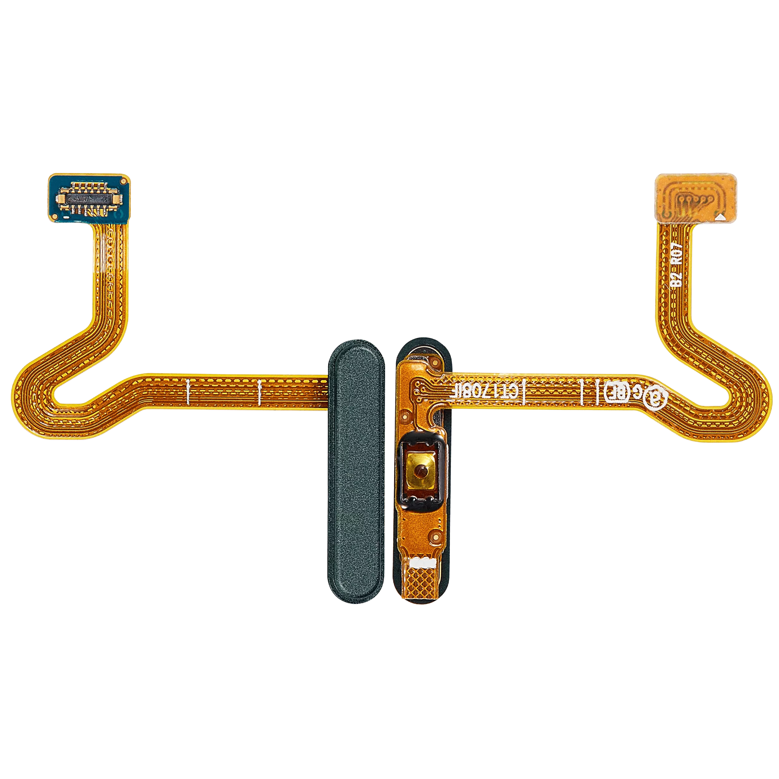 Fingerprint Side Power On Off Button for Samsung Galaxy Z Flip 3 5G Green - EGFix