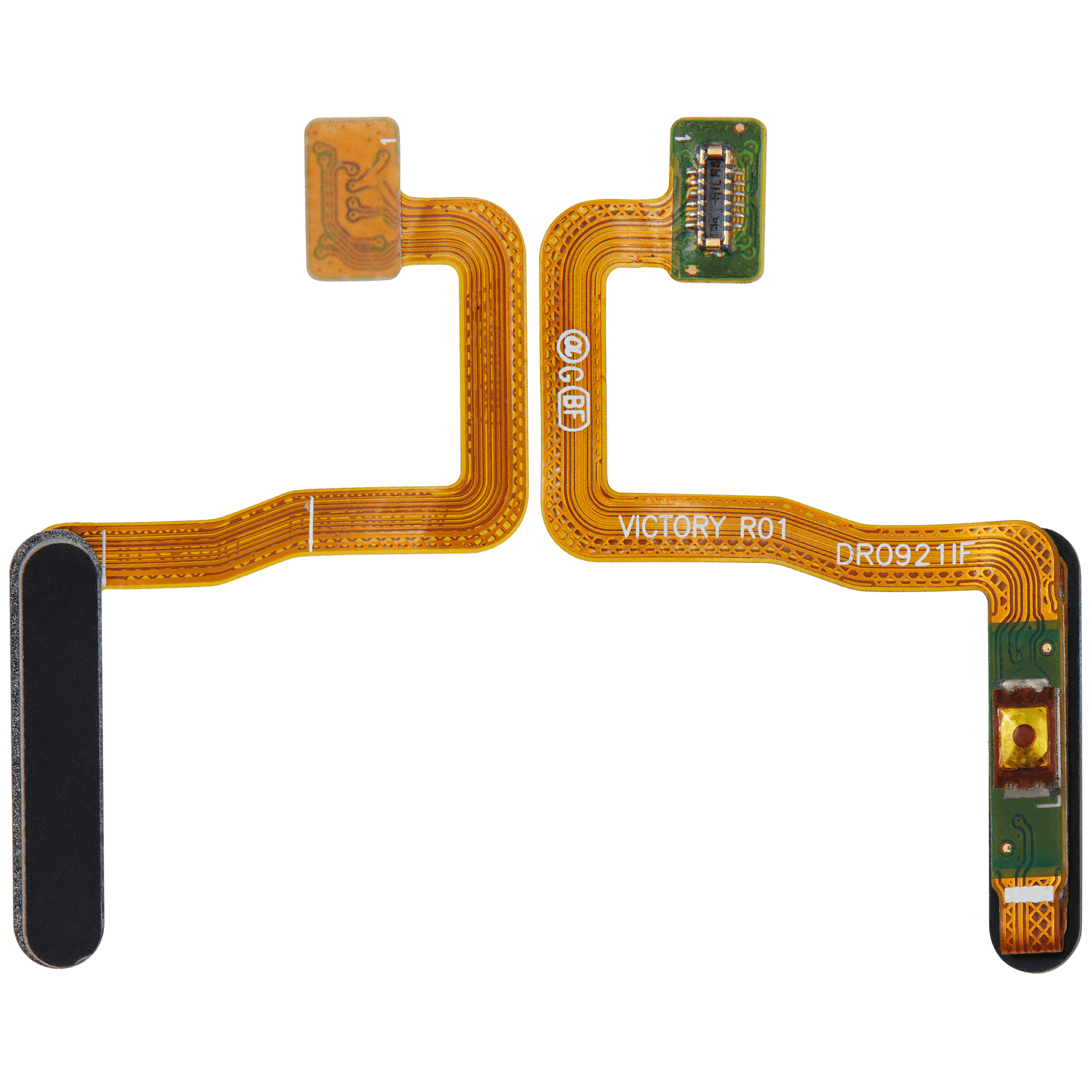 Fingerprint Side Power On Off Button for Samsung Galaxy Z Fold 2 5G Black - EGFix