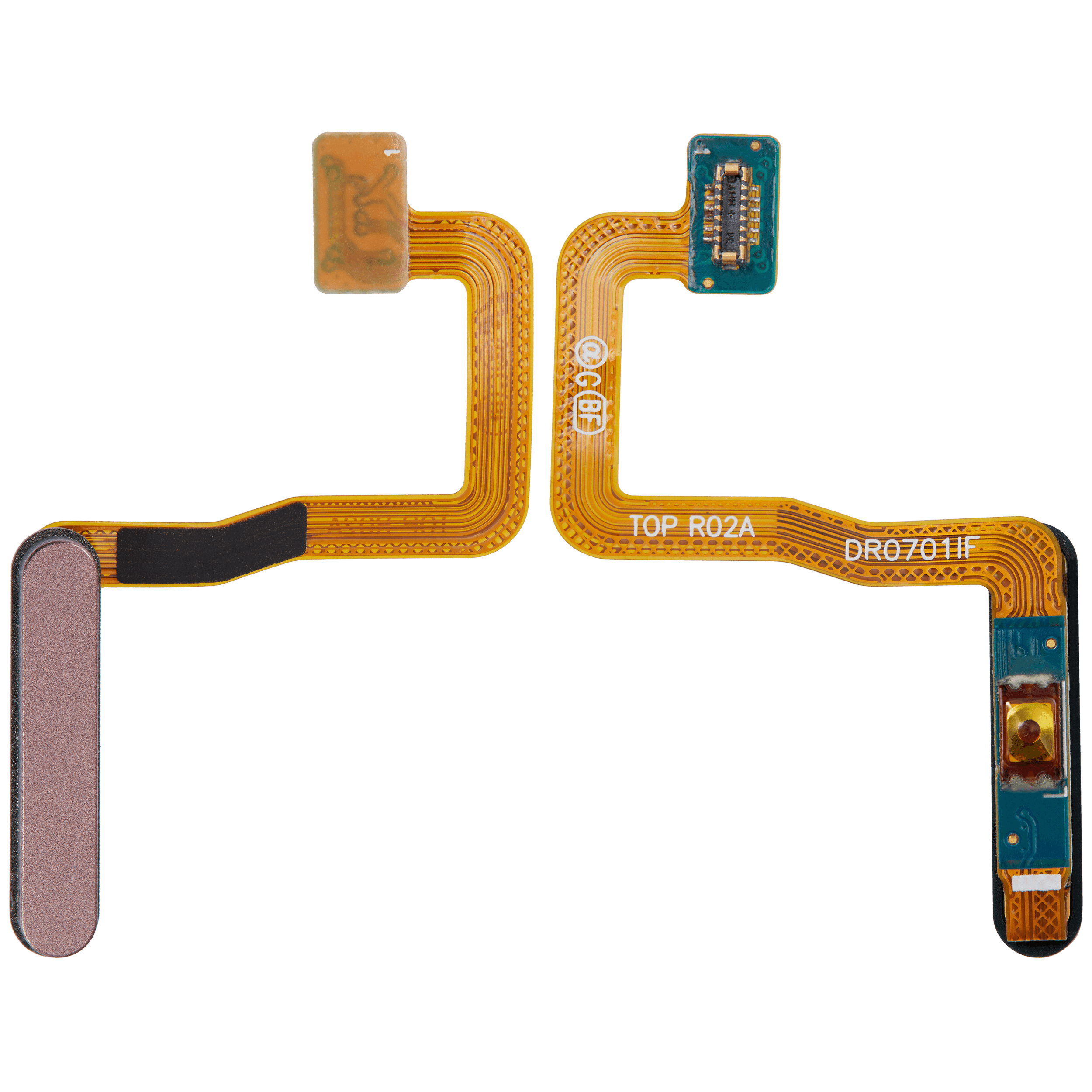 Fingerprint Side Power On Off Button for Samsung Galaxy Z Fold 2 5G Bronze - EGFix
