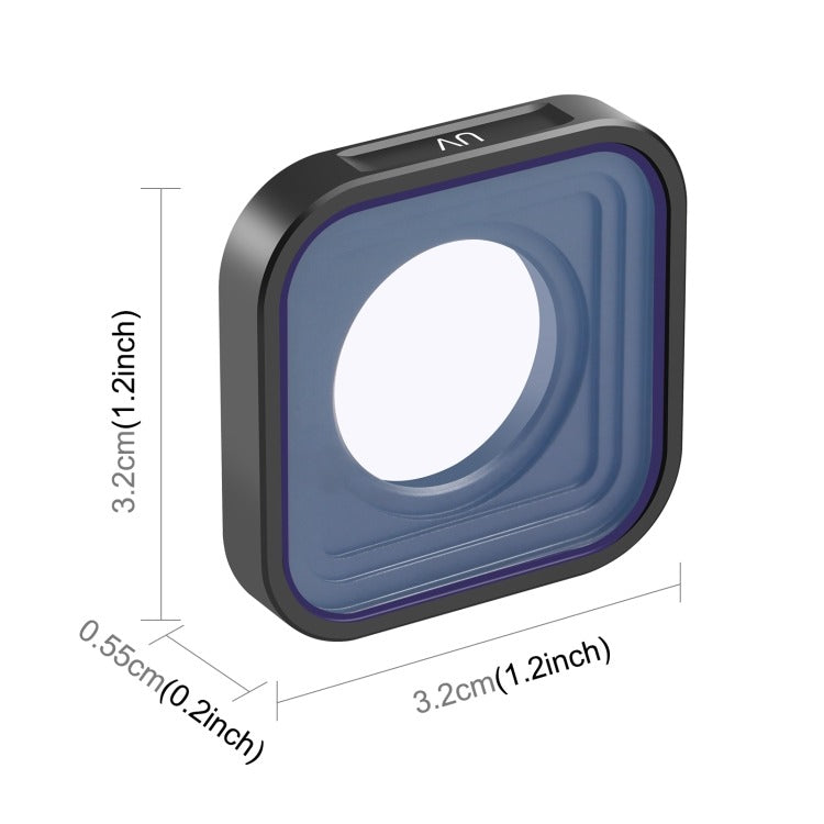 UV Lens Filter For GoPro Hero12Black/11 Black/11 Black Mini/10 Black/9 Black