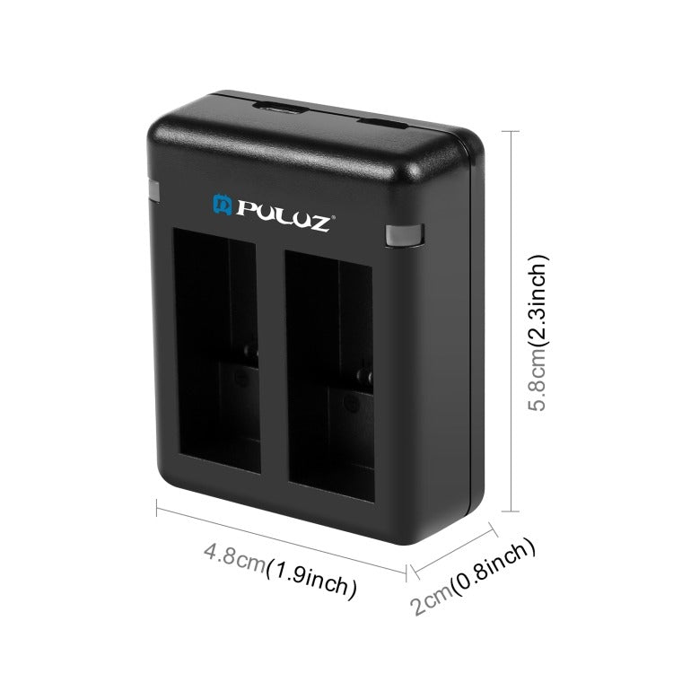 USB Dual Battery Charger For GoPro Hero12Black/11 Black/10 Black/9Black
