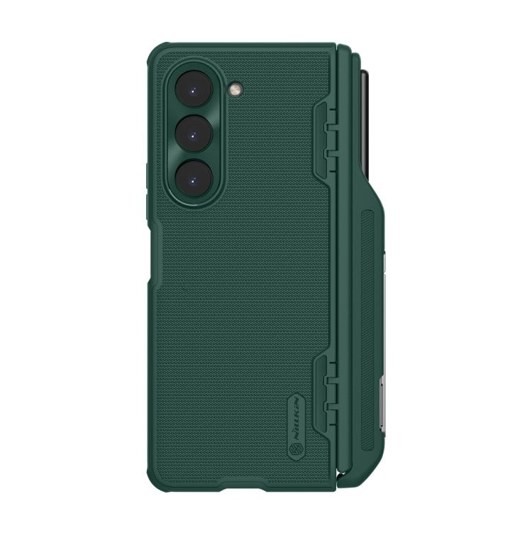 Back Cover with Pen Slot For Samsung Z Fold 5 Green