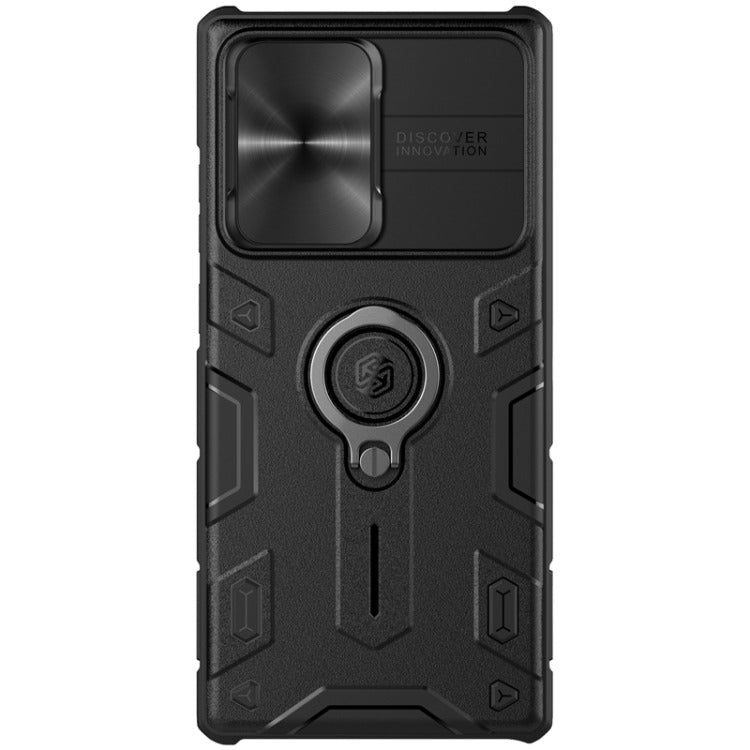 Back Cover Armor Protective Case With Invisible Ring Holder For Samsung Galaxy Note 20 Ultra Black