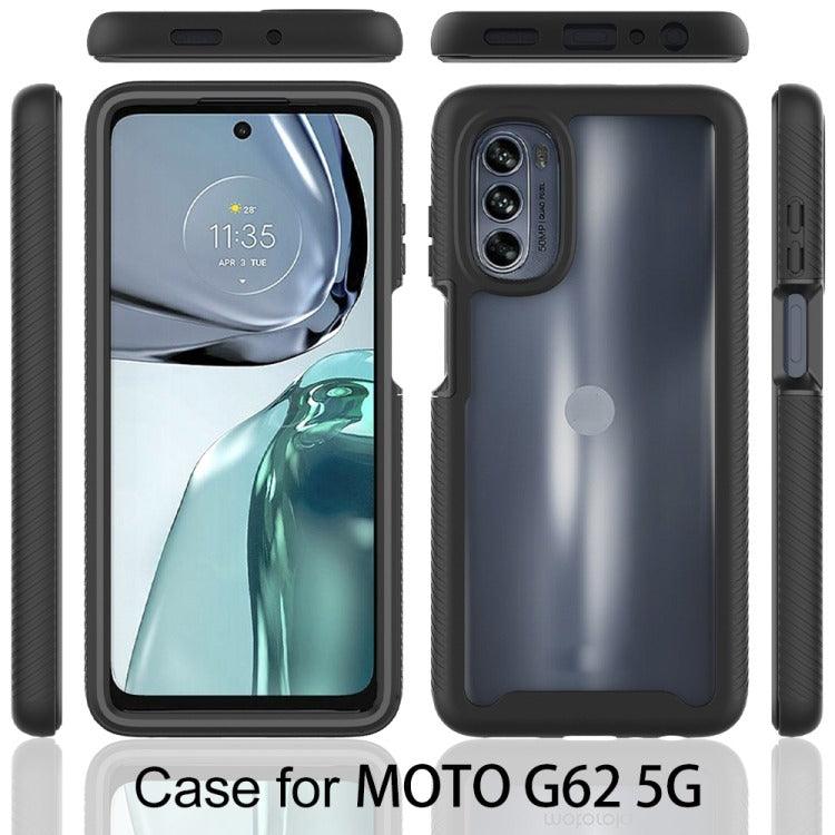 TPU 360 Back Cover Case For Motorola Moto G62 5G - EGFix