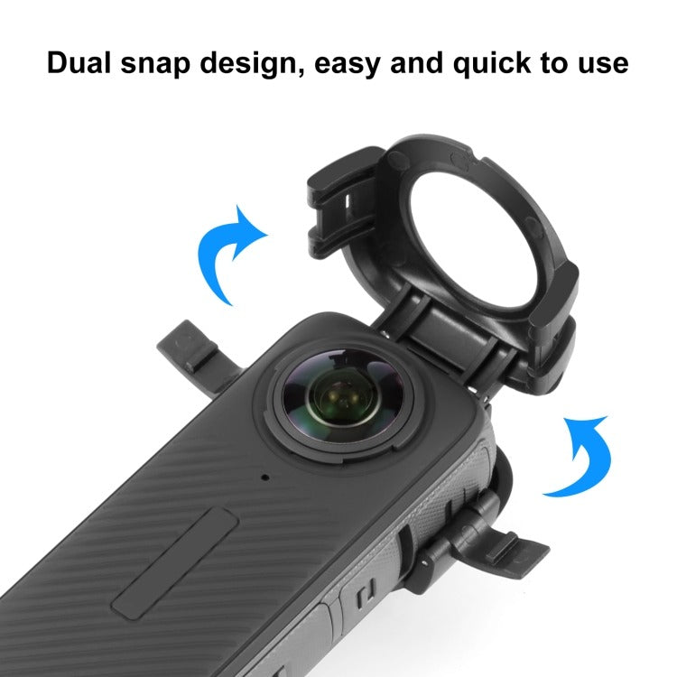 Snap On Lens Guard Protective Cover For Insta360 X4 Puluz
