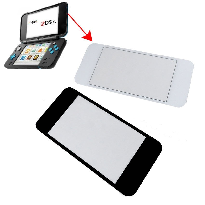 Upper Screen Mirror Cover Protector For Nintendo New 2DS XL/LL white