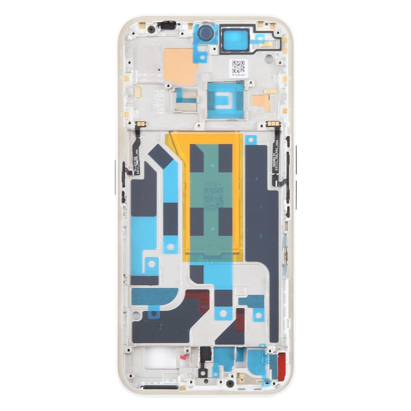 LCD Frame Middle Chassis for Nothing Phone (2a) 5G White