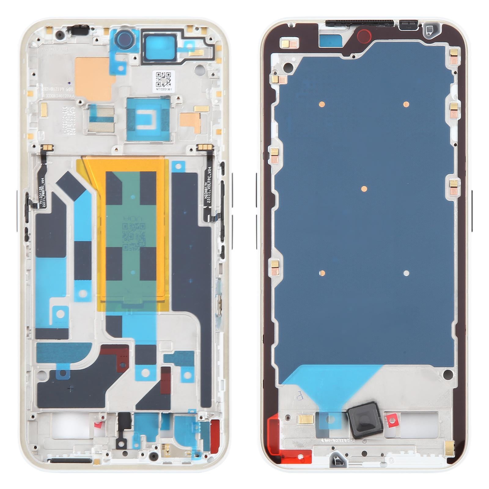 LCD Frame Middle Chassis for Nothing Phone (2a) 5G White