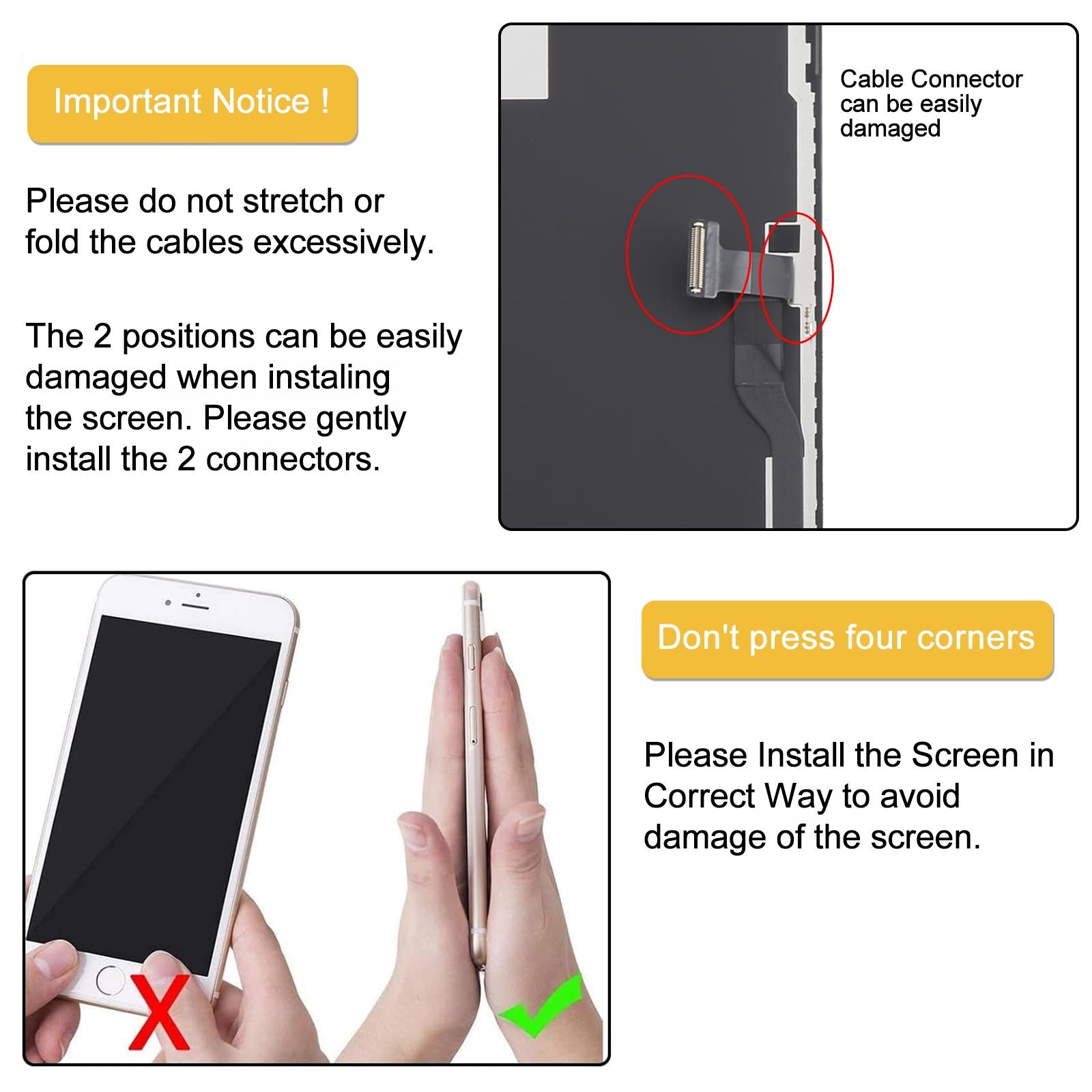 Display for Apple iPhone 13 Pro Max (Screen Folder Combo)