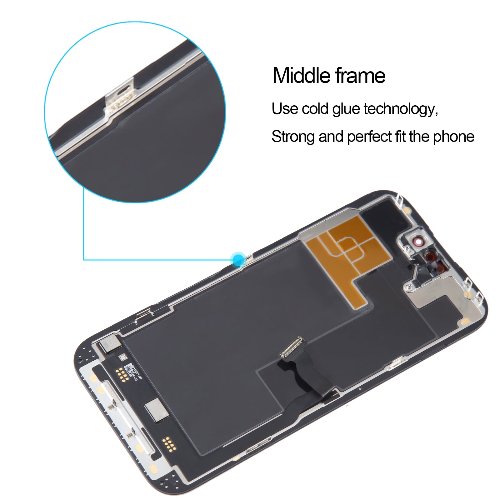 LCD Display Folder with Touch Screen for Apple iPhone 14 Pro Max (OLED) - EGFix
