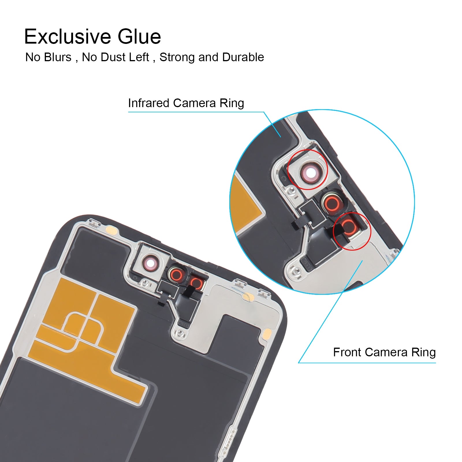 LCD Display Folder with Touch Screen for Apple iPhone 14 Pro Max (OLED) - EGFix