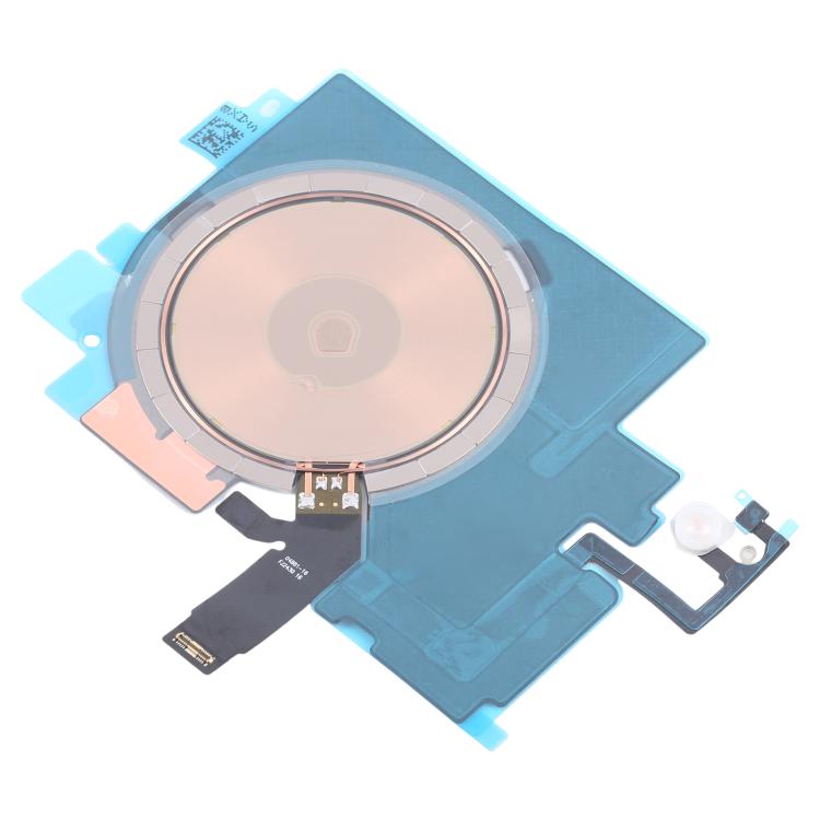 NFC Wireless Charging Coil Flashlight Flex Cable For Apple iPhone 16 Plus