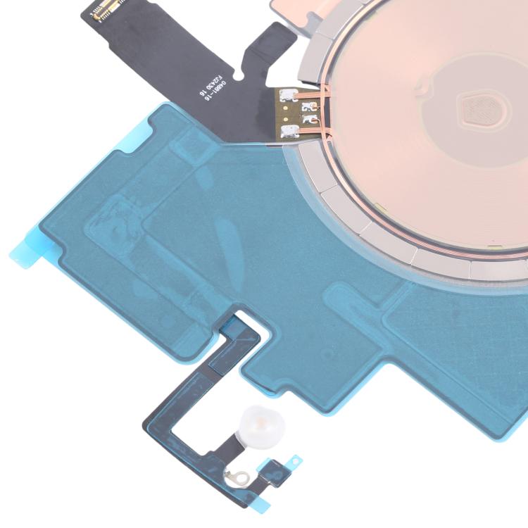 NFC Wireless Charging Coil Flashlight Flex Cable For Apple iPhone 16 Plus
