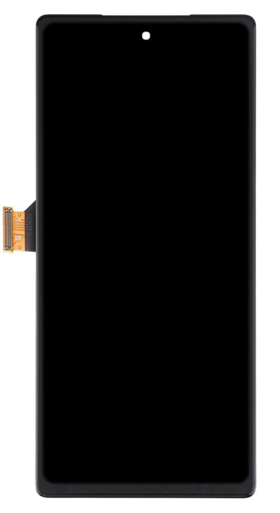 OLED Display Screen for Google Pixel 6A (Folder Combo) with Bracket Frame-1