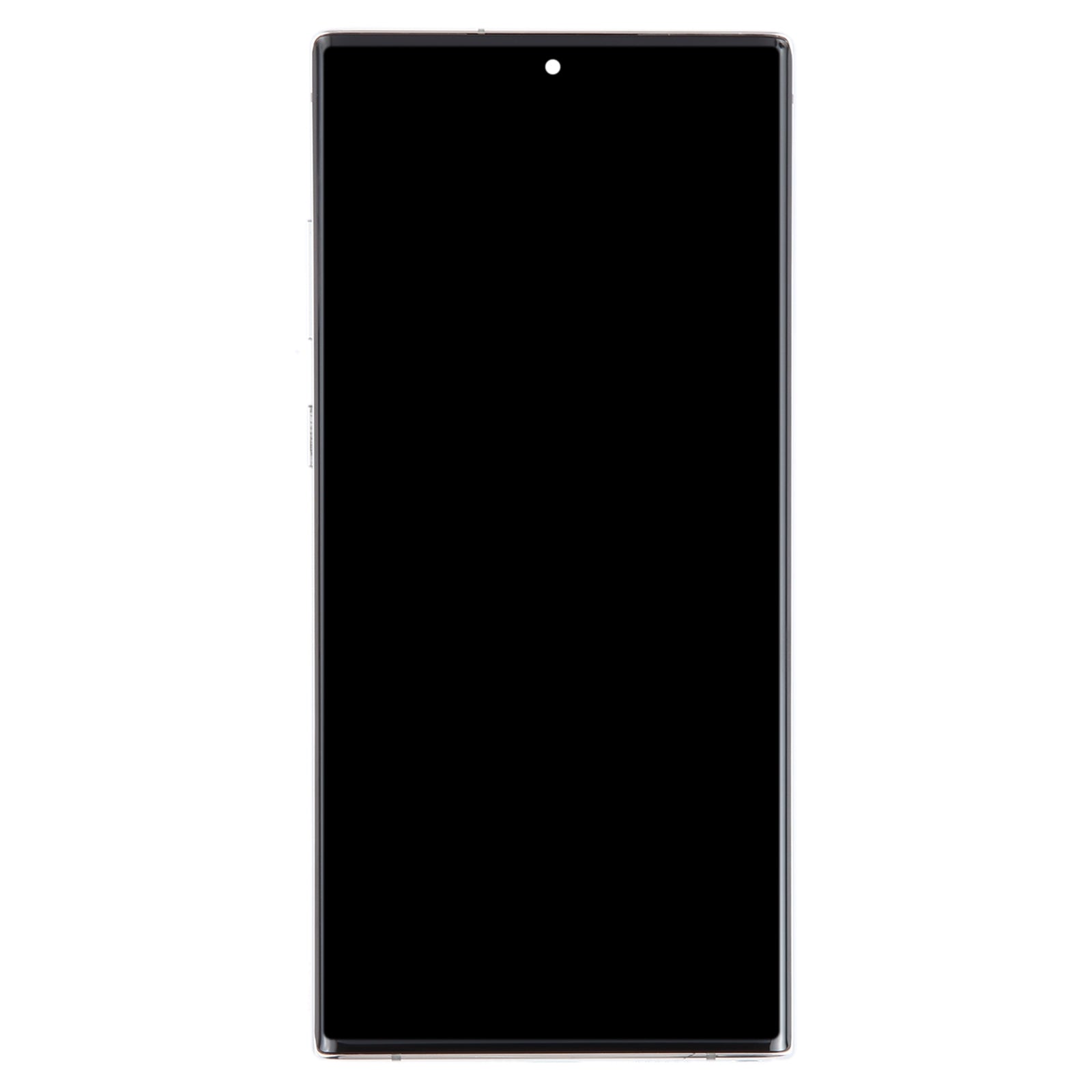 OLED Display Screen for Samsung Galaxy Note 10 Plus Silver with Frame Folder Combo Fingerprint Working