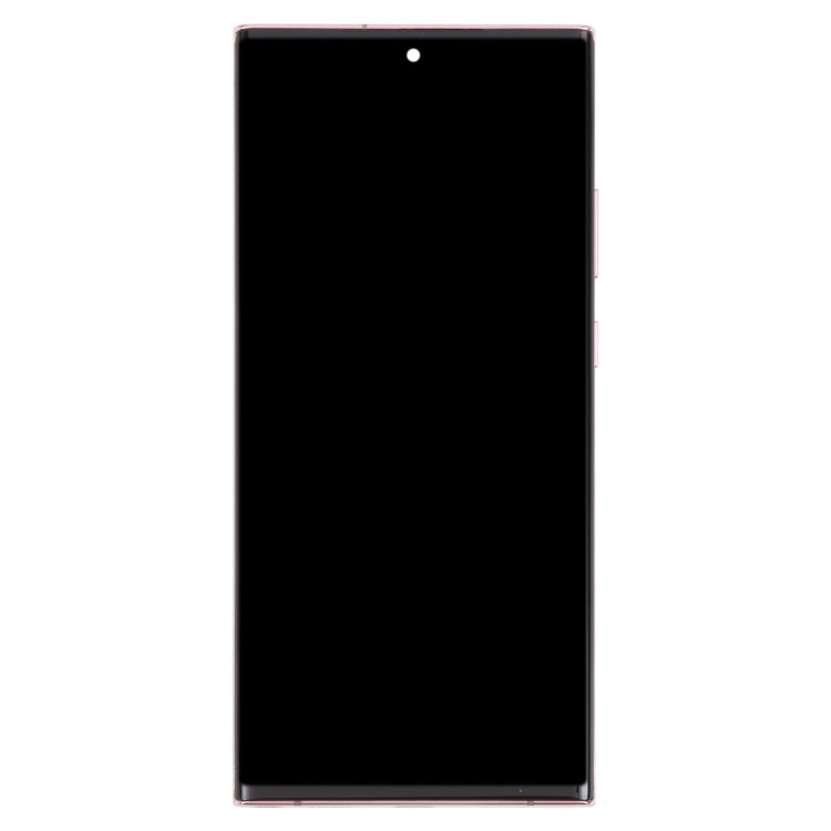 OLED Display Screen for Samsung Galaxy Note 20 Ultra Mystic Bronze with Frame Folder Combo Fingerprint Working