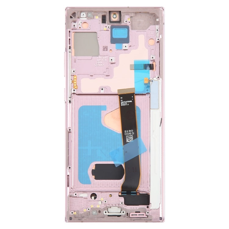 OLED Display Screen for Samsung Galaxy Note 20 Ultra Mystic Bronze with Frame Folder Combo Fingerprint Working