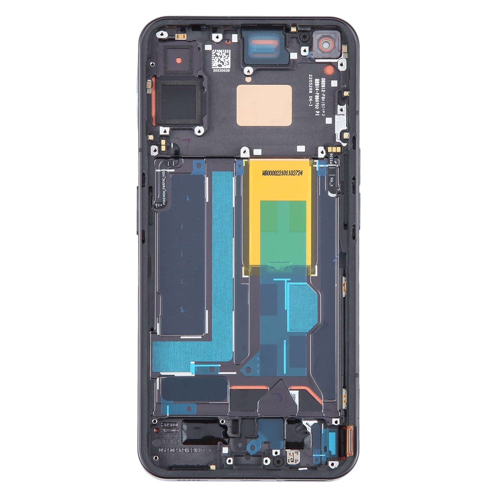 OLED Display Screen for Nothing Phone 1 A063 Black (Folder Combo) with Frame - EGFix