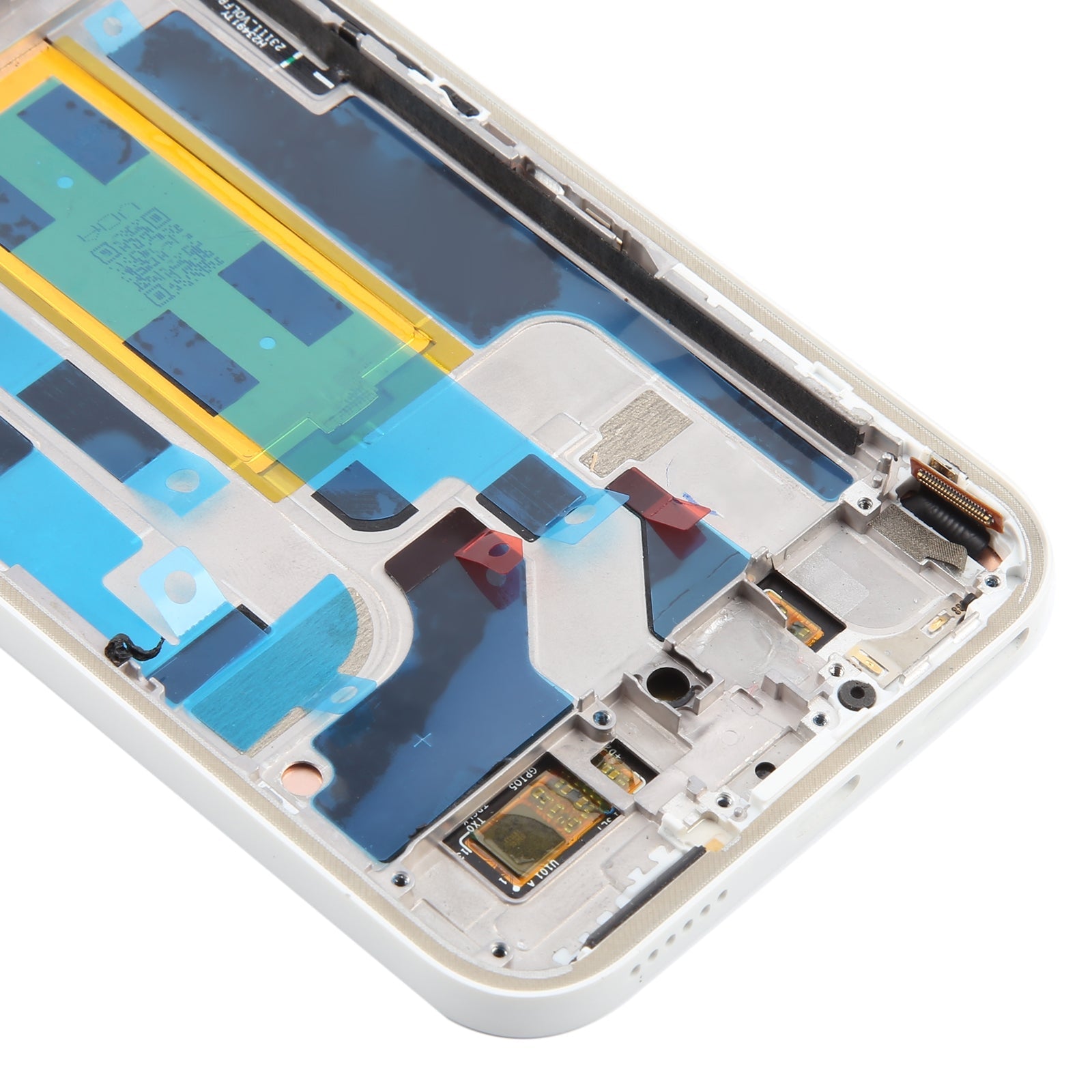 OLED Display Screen for Nothing Phone 2A A142 5G White (Folder Combo) with Frame - EGFix