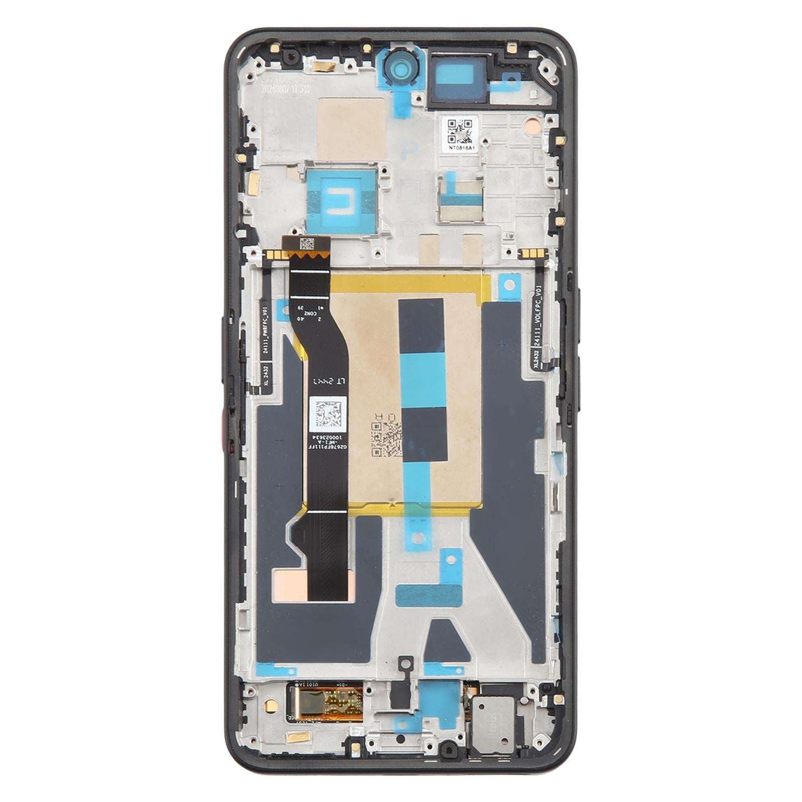OLED Display Screen for Nothing Phone 3a A059 Black (Folder Combo) with Frame - EGFix