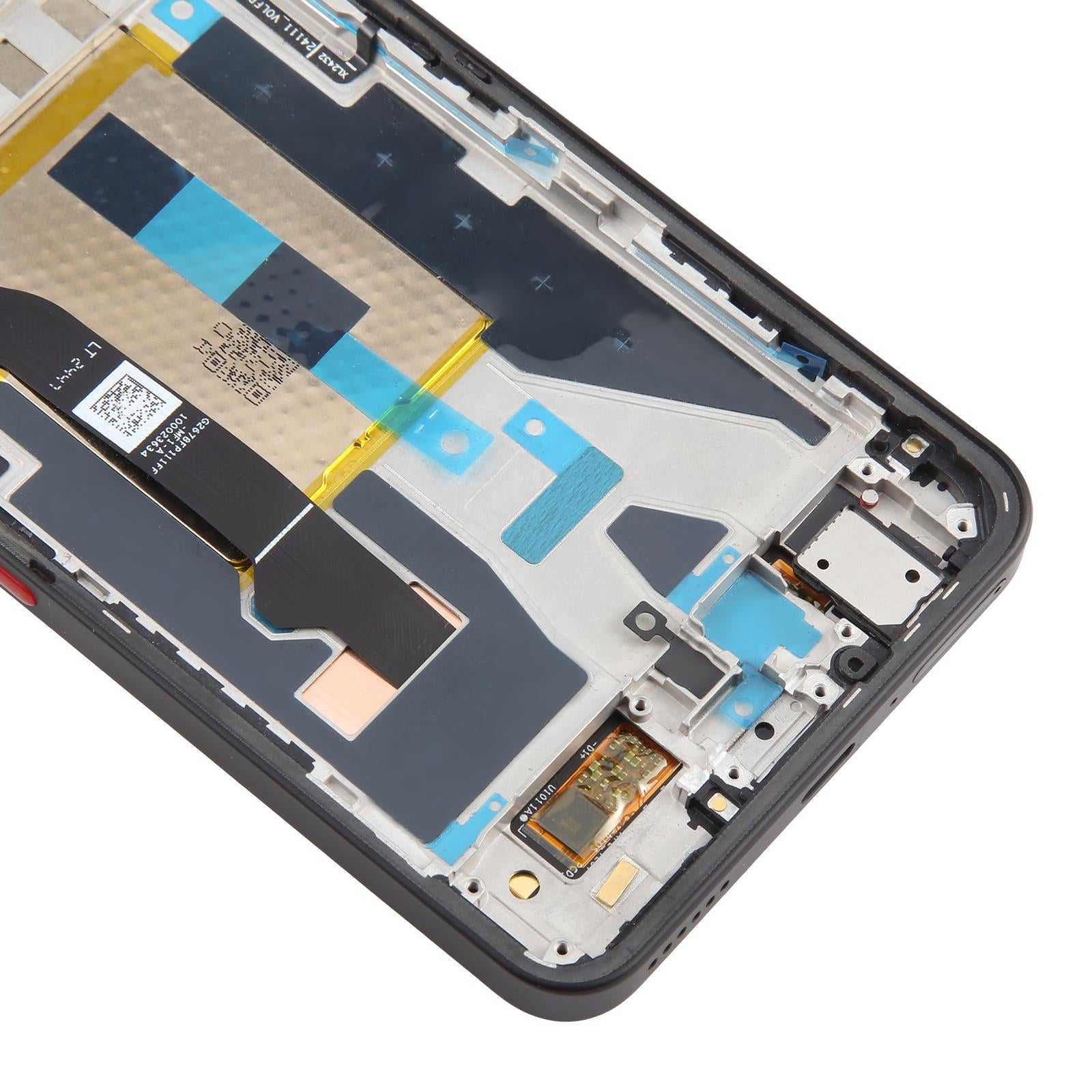OLED Display Screen for Nothing Phone 3a A059 Black (Folder Combo) with Frame - EGFix