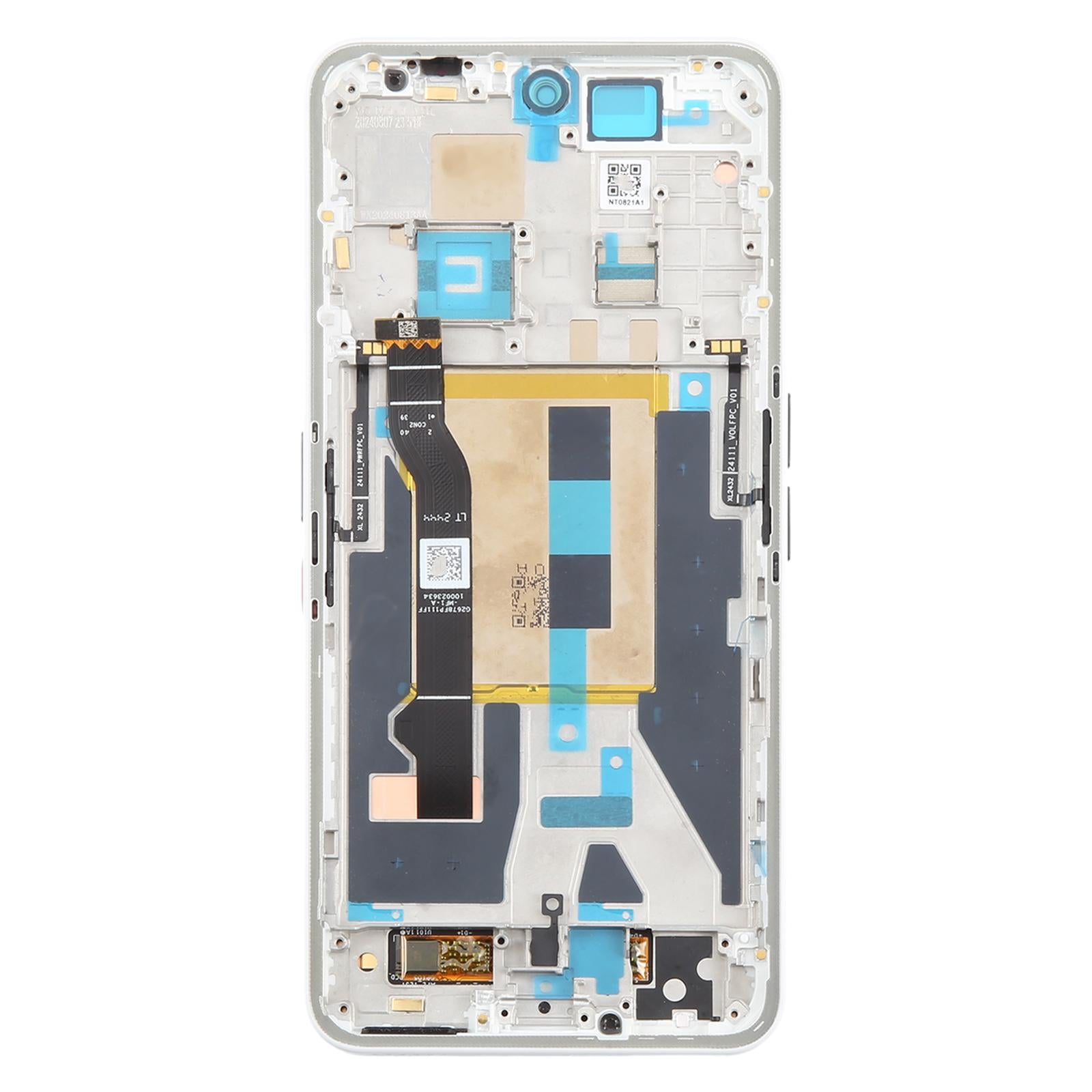 OLED Display Screen for Nothing Phone 3a A059 White (Folder Combo) with Frame - EGFix
