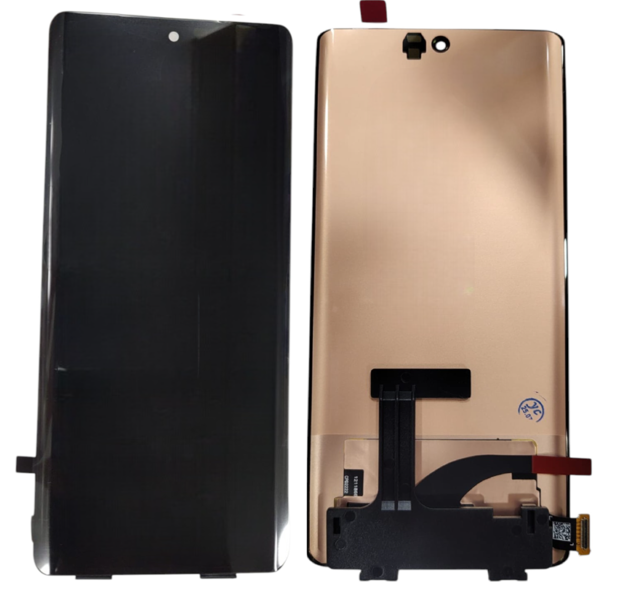 OLED Display Screen for Vivo V27  (Folder Combo) Fingeprint Working