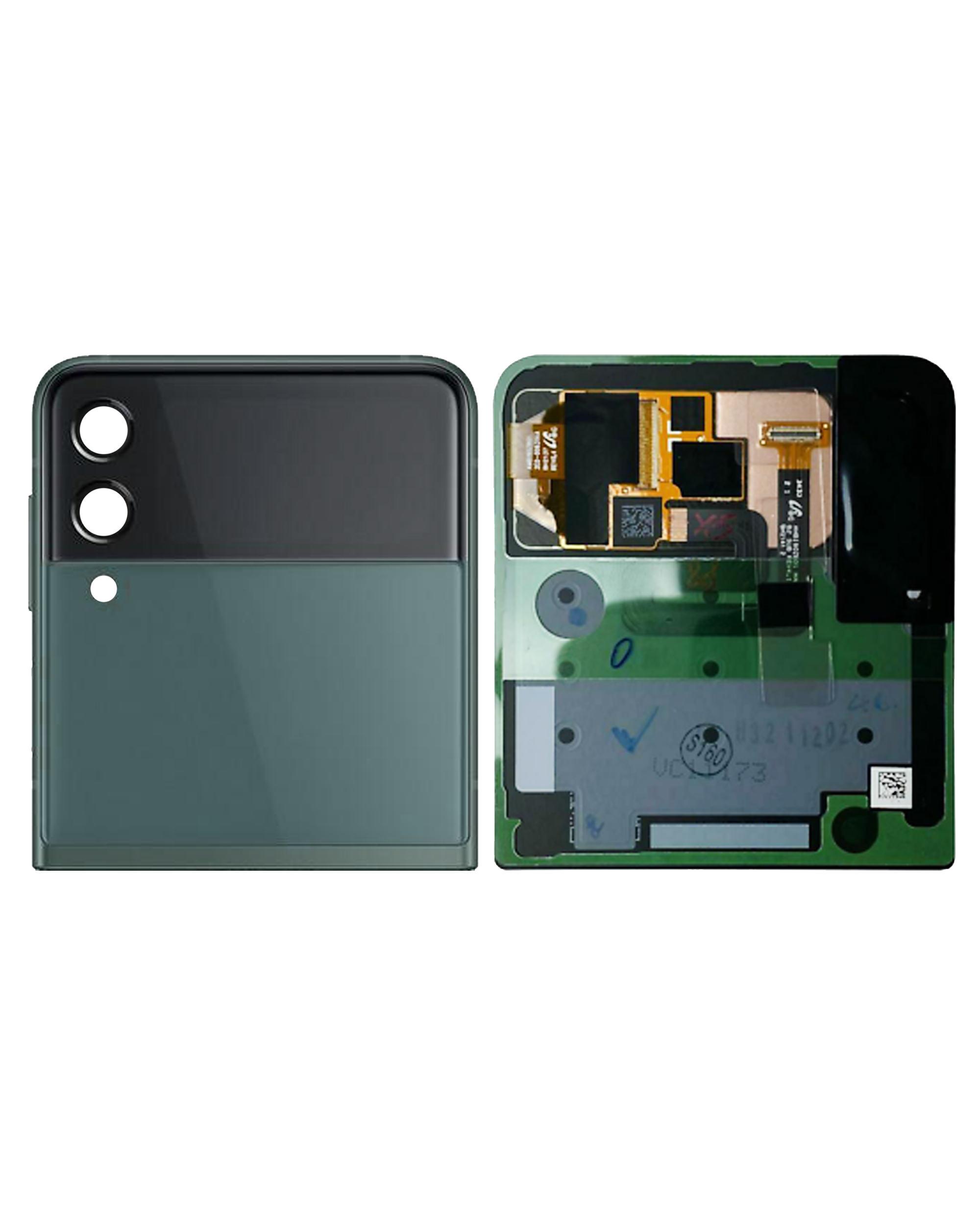 Outer OLED Display Screen for Samsung Galaxy Z Flip 3 5G Green