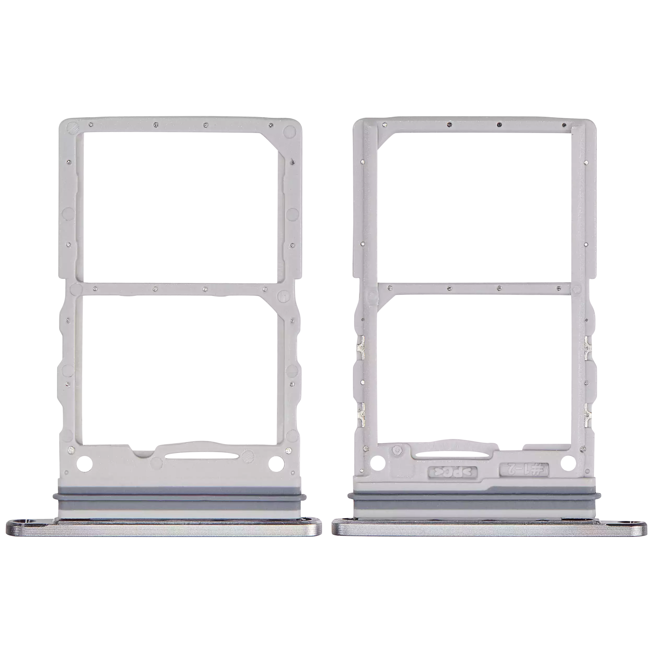 Sim Card Holder Tray for Samsung Galaxy Z Flip 6 Silver Shadow - EGFix