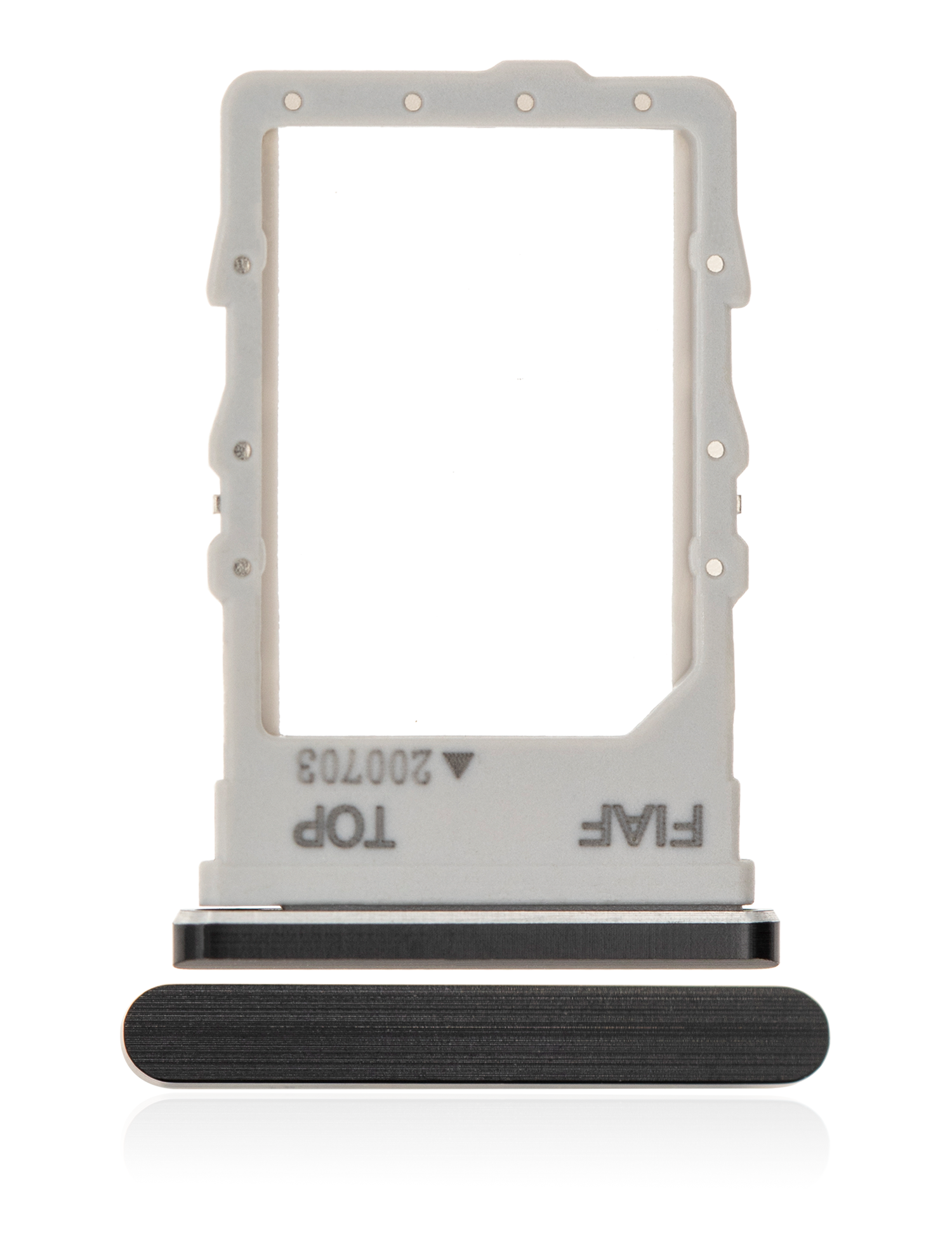 Sim Card Holder Tray for Samsung Galaxy Z Fold 2 5G Black - EGFix