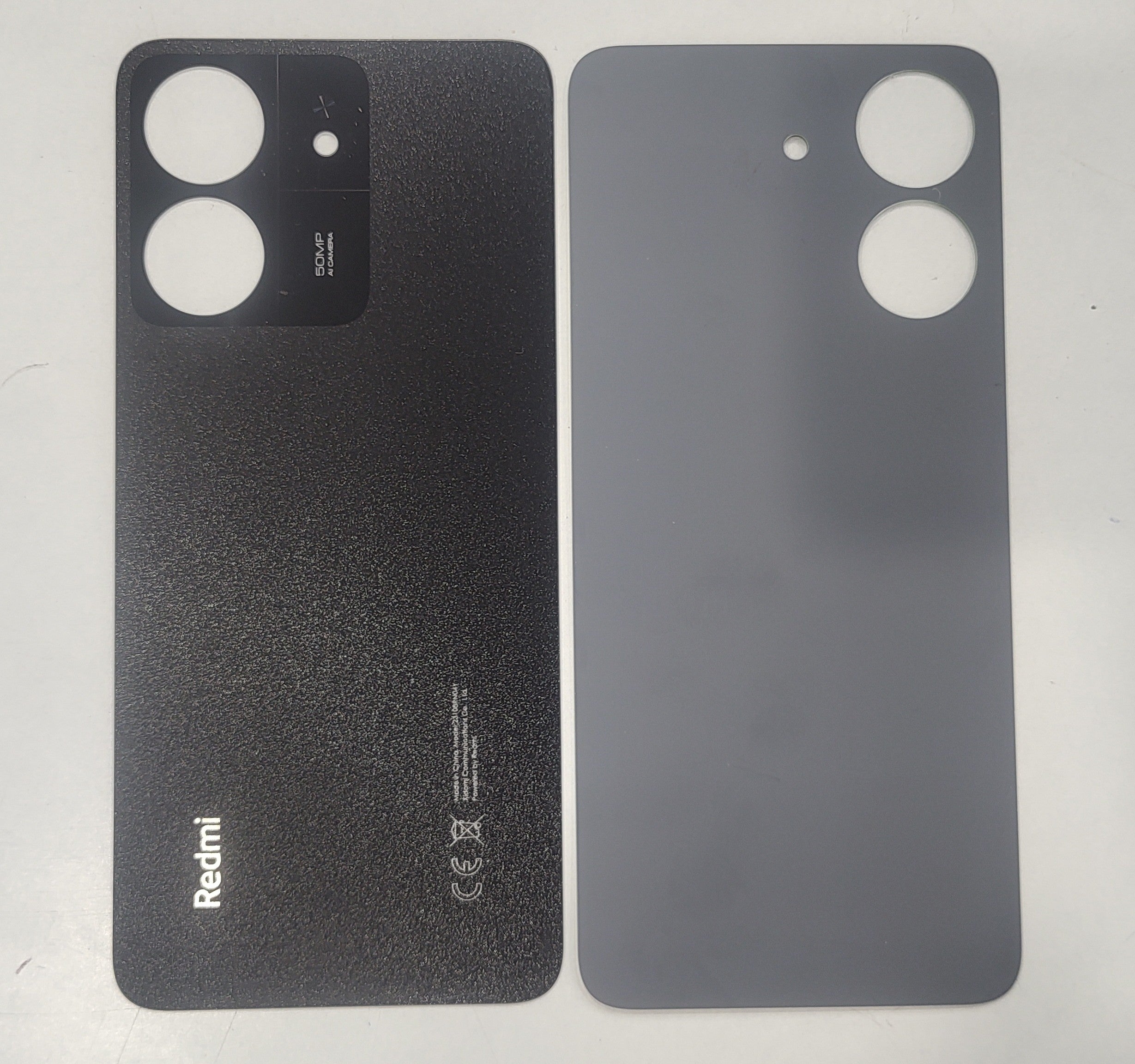 Back Panel For Xiaomi Redmi 13C Black - EGFix