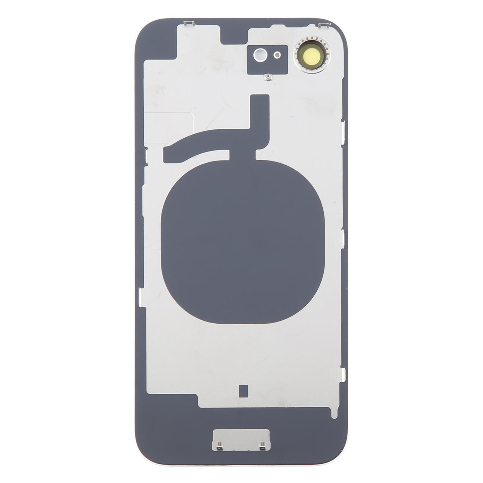 Back Glass Panel for Apple iPhone 16e White with Camera Lens