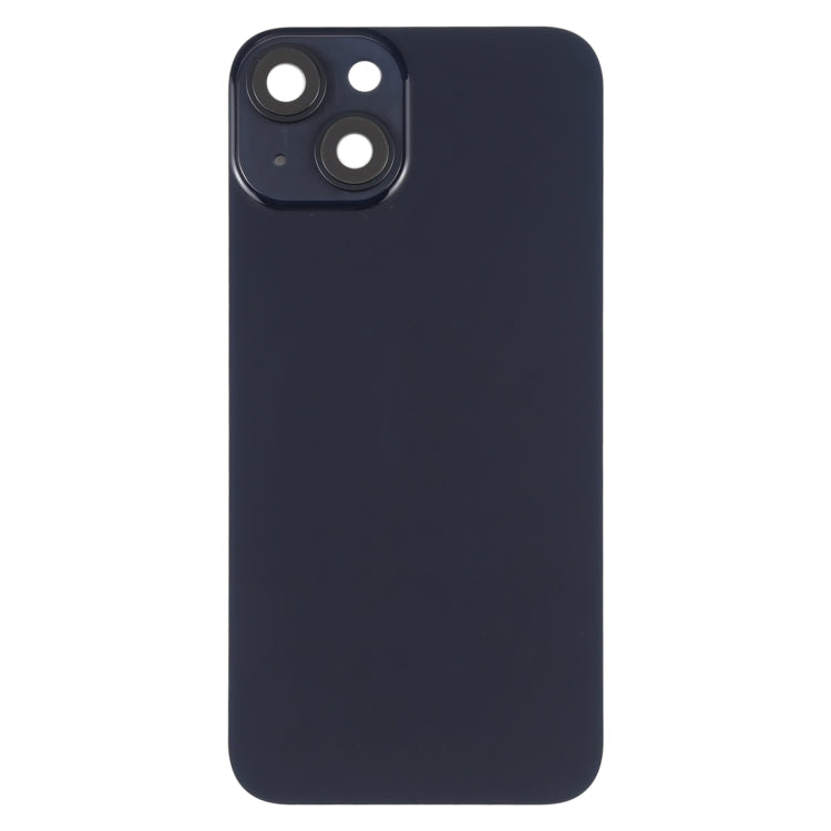 Back Glass Panel for for Apple iPhone 14 Plus Black with Camera Lens - EGFix