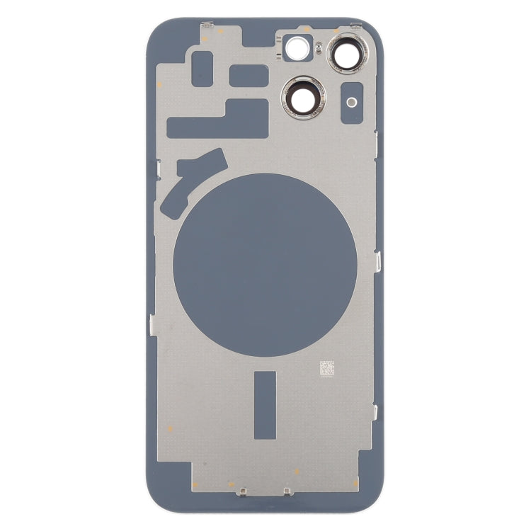 Back Glass Panel for for Apple iPhone 14 White with Camera Lens - EGFix