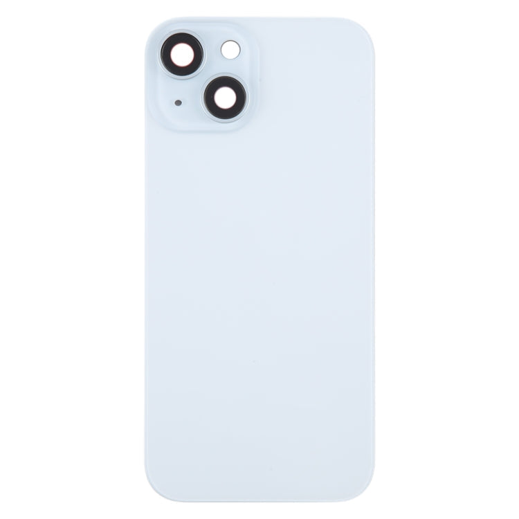 Back Glass Panel for for Apple iPhone 15 Blue with Camera Lens and Magsafe Magnet - EGFix