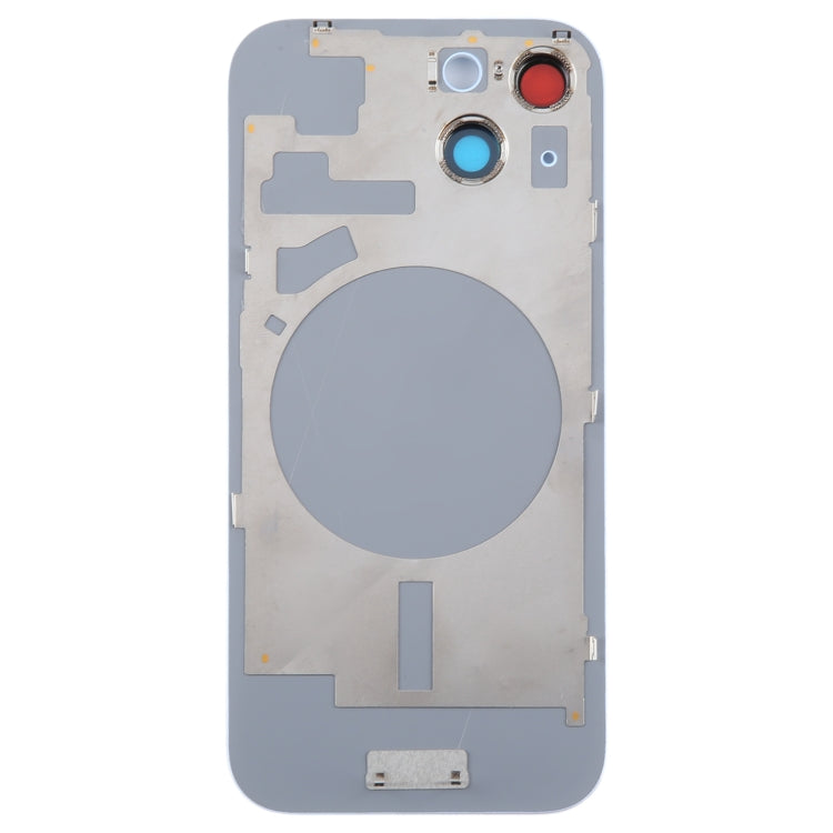 Back Glass Panel for for Apple iPhone 15 Plus Blue with Camera Lens - EGFix