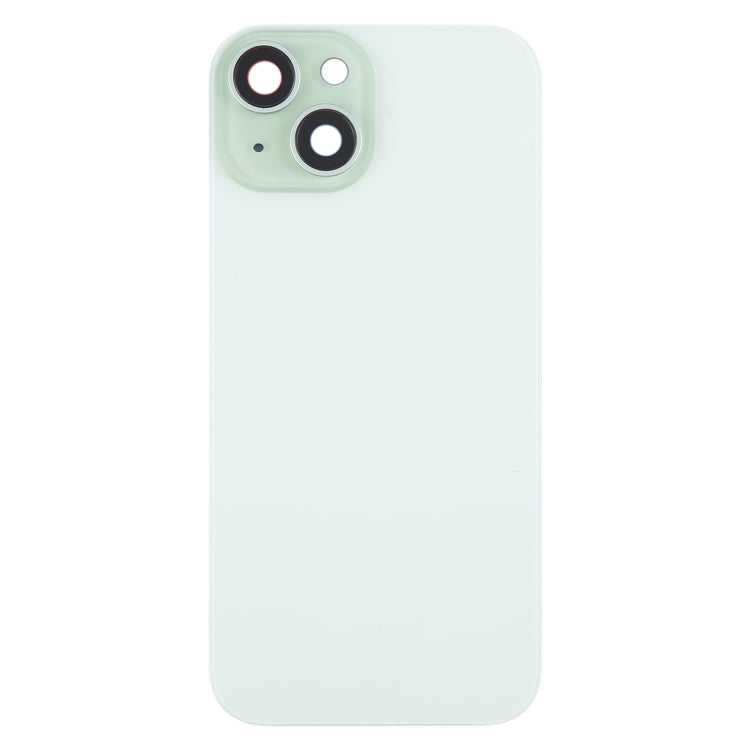 Back Glass Panel for for Apple iPhone 15 Plus Green with Camera Lens and Magsafe Magnet - EGFix