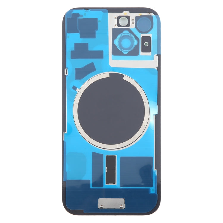 Back Glass Panel for for Apple iPhone 15 Plus Green with Camera Lens and Magsafe Magnet - EGFix