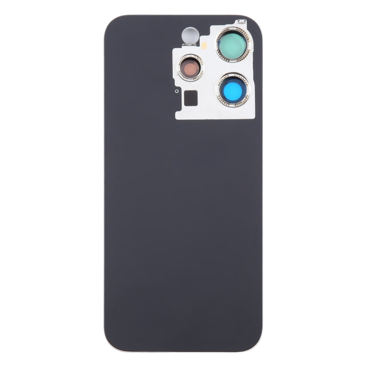 Back Glass Panel for for Apple iPhone 15 Pro Grey with Camera Lens - EGFix