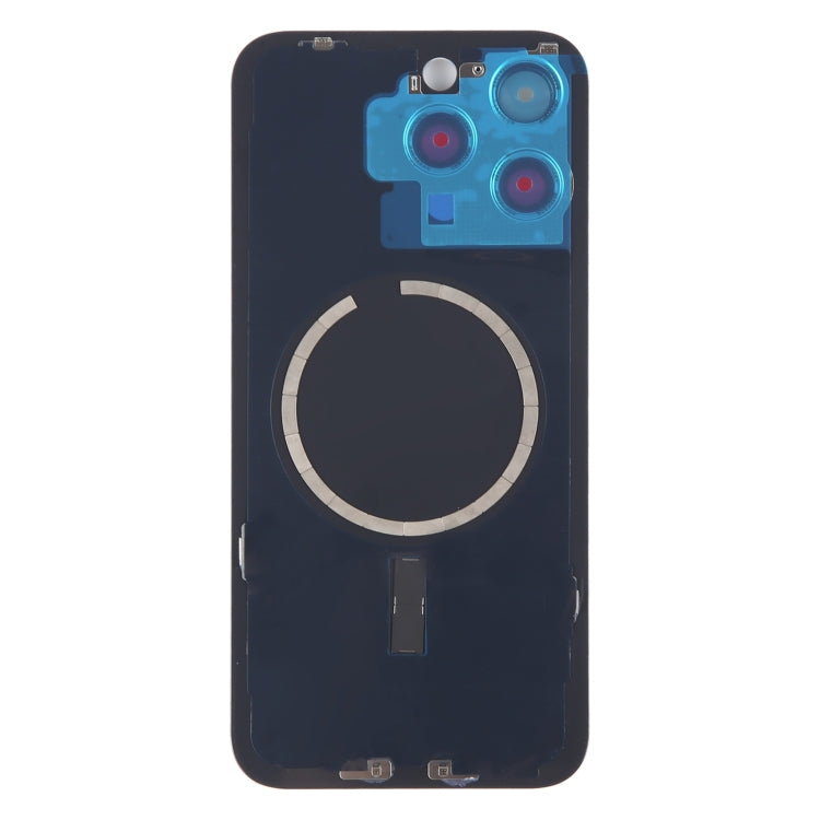 Back Glass Panel for for Apple iPhone 15 Pro Max Titanium with Camera Lens - EGFix